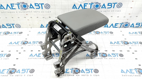 Audi A4 B9 17-19 center console armrest, gray leather, with bracket