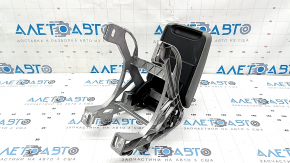 Audi A4 B9 17-19 center console armrest, gray leather, with bracket