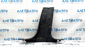 Audi A4 B9 17-25 gray center pillar trim, scratched, left lower