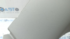 Right rear pillar trim behind the window, Mercedes GLC 16-22, light gray, broken guide, scratches