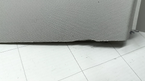 Right rear pillar trim behind the window, Mercedes GLC 16-22, light gray, broken guide, scratches