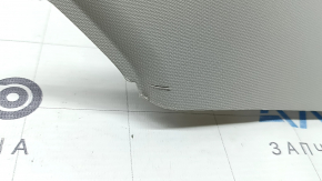 Right rear pillar trim behind the window, Mercedes GLC 16-22, light gray, broken guide, scratches