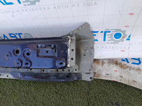 Rear panel Mitsubishi Outlander 14-20 blue, 2 parts, on the body