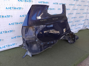 Quarter wing rear right Mitsubishi Outlander 14-20 blue, on the body, bumps