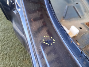 Quarter wing rear right Mitsubishi Outlander 14-20 blue, on the body, bumps