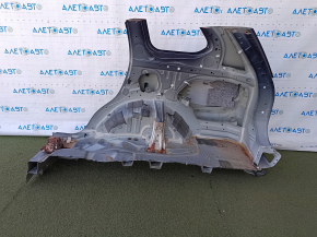 Quarter wing rear right Mitsubishi Outlander 14-20 blue, on the body, bumps
