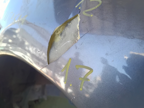 Quarter wing rear left Lexus CT200h 11-17 on the body, graphite, rusty, made, pokes