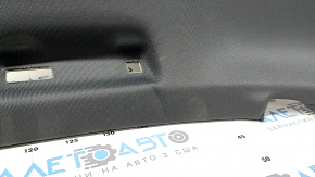 Black headlining for Audi A4 B9 18-25, sunroof trim, creases