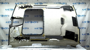 Black headlining for Audi A4 B9 18-25, sunroof trim, creases