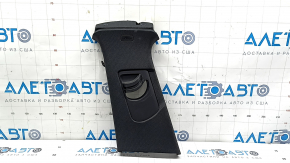Upper center pillar trim, left, Audi A4 B9 18-24, black