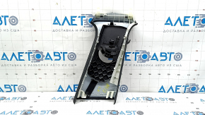 Upper center pillar trim, left, Audi A4 B9 18-24, black