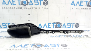 Air duct deflector with trim, front right, Lincoln MKC 15-19, aluminum insert