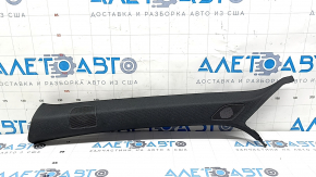 Upper left front pillar trim for Audi A4 B9 18-25 black, Bang and Olufsen