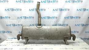 Mercedes GLC 300 20-22 rear muffler with barrel, rusty