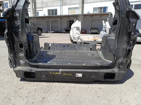 Rear panel Ford Ecosport 18-22 2-piece black, on the body