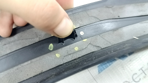 Rear left fender arch trim for Mercedes GLC 300/350e/43 16-22 SUV: structure, scratches, torn guides