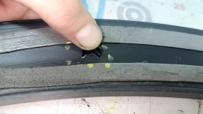 Rear left fender arch trim for Mercedes GLC 300/350e/43 16-22 SUV: structure, scratches, torn guides