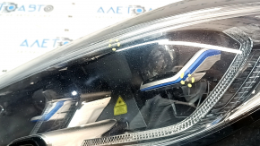 Left front headlight assembly for BMW 3 G20 19-22 LED Laserlight, with mount