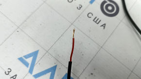 The wiring for the Mercedes GLC 20-22 grille emblem illumination is missing a terminal.