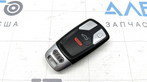 Smart key for Audi A4 B9 17-21 type 2, 4 buttons, worn