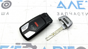 Smart key for Audi A4 B9 17-21 type 2, 4 buttons, worn