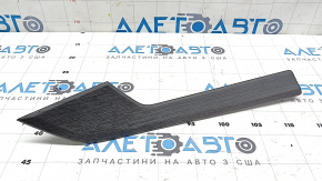Audi A4 B9 17-25 rear left door trim molding in natural gray wood