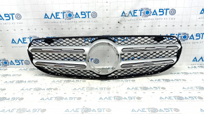 Mercedes GLC 300 20-22 radiator grille assembly without a camera, without an emblem, broken fasteners, sand