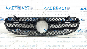 Mercedes GLC 300 20-22 radiator grille assembly without a camera, without an emblem, broken fasteners, sand