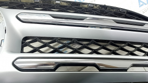 Mercedes GLC 300 20-22 radiator grille assembly without a camera, without an emblem, broken fasteners, sand