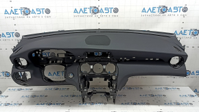 Mercedes GLC 20-22 black dashboard panel without airbag, with trim, scratches, dents