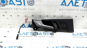 Audi A4 B9 17-25 rear inner left door handle with illumination and trim