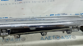 Mercedes GLC 300 20-22 chrome front bumper lip trim, scratches, dents, cracked chrome
