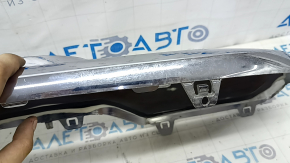 Mercedes GLC 300 20-22 chrome front bumper lip trim, scratches, dents, cracked chrome