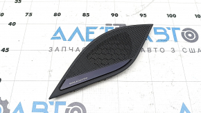 Left front panel trim for speakers, Audi A4 B9 17-20, gray, Bang & Olufsen, 2 pieces, broken mount