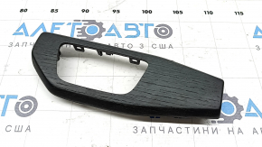 Left Front Panel Trim for Audi A4 B9 17-25 Natural Gray Wood