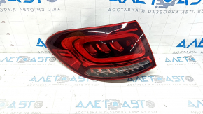 Mercedes GLC 20-22 LED outer fender light, left, scratches