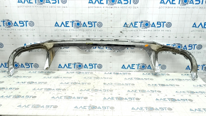 Mercedes GLC 300 20-22 chrome rear bumper upper lip trim, broken fastener