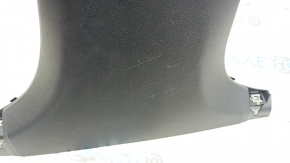 Mercedes GLC 16-22 lower right center pillar trim, black, scratches, whitened plastic