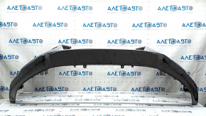 Bare front bumper for Audi A4 B9 17-19 S-Line without washers, for 4 parking sensors, without towing hook plug, silver, dented, mother-in-law in mount, scratches