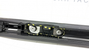 Left longitudinal roof rail for Mercedes GLC 16-22, chrome, without 2 fasteners