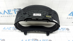 Mercedes GLC 20-22 instrument cluster trim panel for large display, black with chrome