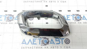 Mercedes GLC 20-22 lower right rear bumper trim, chrome, scratches
