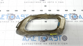Mercedes GLC 20-22 lower right rear bumper trim, chrome, scratches