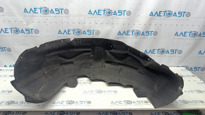 The rear right fender liner of a Mercedes GLC 16-22 has a torn fastener and tears in the fasteners.