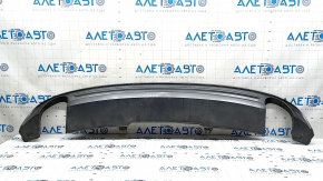 Audi A4 B9 17-18 S-line rear bumper lip, matte, scratches