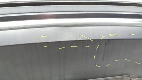 Audi A4 B9 17-18 S-line rear bumper lip, matte, scratches