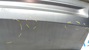 Audi A4 B9 17-18 S-line rear bumper lip, matte, scratches