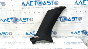Left rear pillar trim in front of the window, Mercedes GLC 16-22, black, butt