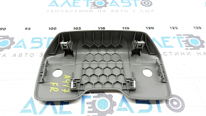 Audi A4 B9 17-25 passenger seat upper trim, gray