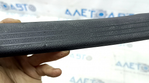 Mercedes GLC 16-22 rear left door sill trim, black, scratches, torn fasteners
